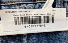 Load image into Gallery viewer, Hugo Boss Womens Blue Denim Medium Wash Straight-Leg Ankle Jeans Size 38
