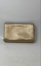 Load image into Gallery viewer, Michael Kors Womens Gold Color Outer Pockets Zipper Pouch Wallet
