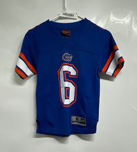 Load image into Gallery viewer, Genuine Stuff Kids Blue Florida Gators #6 College NCAA Football Jersey Size S
