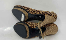 Load image into Gallery viewer, Betsey Johnson Womens Brown Beige Animal Print Ankle Strap Pump Heels Size 6M
