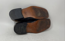 Load image into Gallery viewer, Stacy Adams Signature Mens Black And Brown Leather Formal Loafer Shoes Size 9.5
