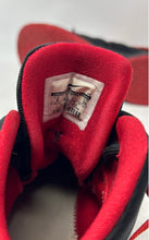 Load image into Gallery viewer, Nike Mens LeBron Soldier 8 Black Red White Orange Sneaker Shoes Size 8 No Insole
