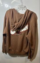 Load image into Gallery viewer, Jordan Mens Brown Jumpman Long Sleeve Pockets Full-Zip Hoodie Size Medium
