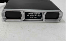 Load image into Gallery viewer, Bell And Howell 5x25 Black Silver Fully Optical Glass Lens Binoculars Not Tested

