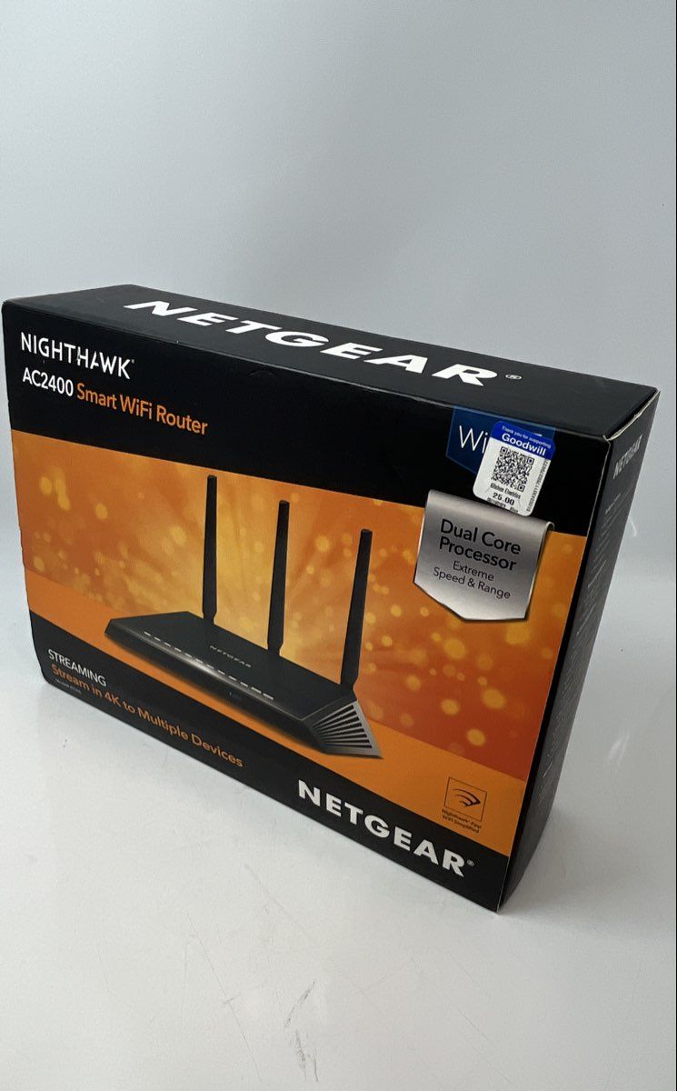 Netgear AC2400 Smart Wi-Fi Router Stream In 4K To Multiple Devices Not Tested
