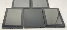Load image into Gallery viewer, Lot Of 5 Pcs Assorted Amazon Black Touchscreen Tablets Not Tested For Parts
