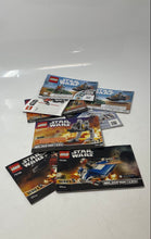Load image into Gallery viewer, 8 Pcs Lego Star Wars Microfighters Instruction Booklets Series Manuals Books
