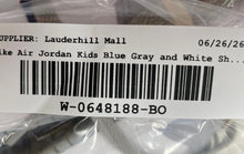 Load image into Gallery viewer, Nike Unisex Baby Air Jordan 1 Mid DQ8425-104 Blue Gray &amp; White Sneaker Shoes 10C
