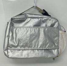 Load image into Gallery viewer, Kipling Womens Ermy Silver Bottle Pocket Top Handle Zipper Lunch Bag
