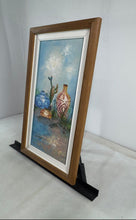Load image into Gallery viewer, W. Zeller Signed Southwestern Pottery And Cactus Framed Art Painting
