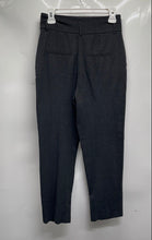 Load image into Gallery viewer, Zara Womens Gray Black Plaid Slash Pockets Straight Leg Dress Pants Size Small
