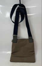 Load image into Gallery viewer, Guess Womens Dark Green &amp; Black Outer Pocket Adjustable Strap Crossbody Bag
