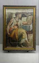 Load image into Gallery viewer, Michelangelo Sistine Chapel The Erythraean Sibyl Framed Wall Decor Art Print

