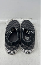 Load image into Gallery viewer, Vans Kids Classic Slip-On Gray Black Round Toe Slip-On Sneaker Shoes Size 3
