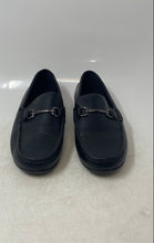 Load image into Gallery viewer, Steve Madden Kids Deann Black Moc Toe Slip-On Loafer Shoes Size 4
