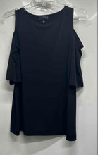 Load image into Gallery viewer, The Limited Womens Black 3/4 Cold Shoulder Sleeve Pullover Blouse Top Size M
