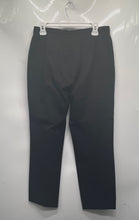 Load image into Gallery viewer, Lauren Ralph Lauren Womens Black Flat Front Straight Leg Trouser Pants Size 12P
