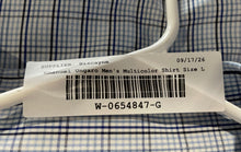 Load image into Gallery viewer, Emanuel Ungaro Mens Multicolor Plaid Cotton Long Sleeve Dress Shirt Size Large
