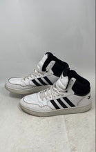 Load image into Gallery viewer, Adidas Mens Hoops 3.0 Mid GW3019 Black White Lace-Up Basketball Shoes Size 13
