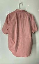 Load image into Gallery viewer, Calvin Klein Jeans Mens Pink Short Sleeve Collared Button-Up Shirt Size Large

