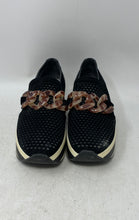 Load image into Gallery viewer, Dolce Vita Womens Jhenee Perf Black White Slip-On Platform Loafer Shoes Size 6.5
