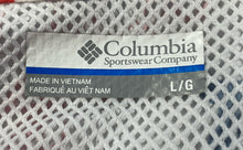 Load image into Gallery viewer, Columbia Mens PFG Omni-Shade White Red Black Fishing Button-Up Shirt Size L
