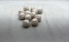 Load image into Gallery viewer, Lot Of 12 Pcs Baden Saf-BST White Red Stitch Official League Baseball T-Ball
