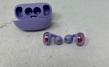 Load image into Gallery viewer, Gabba Goods Purple Open-Ear Clip-On Wireless Earbuds W/ Charging Case Not Tested
