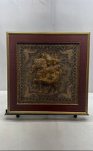 Load image into Gallery viewer, Tapestry Elephant Rider Traditional Burmese Framed Textile Collectible Kalaga
