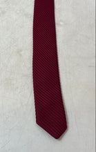 Load image into Gallery viewer, Paco Rabanne Mens Burgundy Textured Adjustable Pointed Necktie
