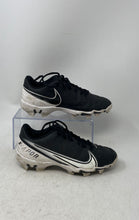 Load image into Gallery viewer, Nike Kids Vapor Edge Shark CD0077-001 Black White Football Cleats Size 5Y
