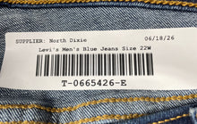 Load image into Gallery viewer, Levi's Womens 414 Blue 5-Pocket Design Classic Straight Leg Jeans Sz 22W W/Tags
