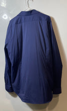 Load image into Gallery viewer, Express Performance Mens Navy Blue Stretch Moisture Wicking Dress Shirt Size XXL
