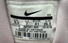 Load image into Gallery viewer, Nike Womens Air Max Advantage 2 AA7407-600 Pink Lace-Up Sneaker Shoes Size 9.5
