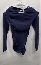 Load image into Gallery viewer, Yitty Womens Navy Blue Long Sleeve Shapewear One-Piece Bodysuit Size M/L W/Tag
