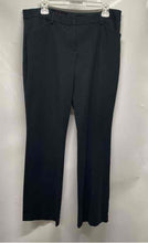 Load image into Gallery viewer, Express Womens Black Editor Barely Bootcut Low Rise Dress Pants Size 12R
