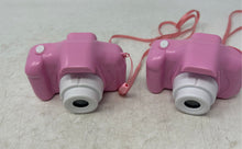 Load image into Gallery viewer, Set Of 2 Pcs Gems MDC1 Pink White Kids Compact Mini Digital Cameras Not Tested
