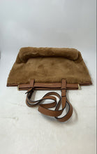 Load image into Gallery viewer, Calvin Klein Womens Brown Inner Pockets Double Handle Shoulder Tote Bag
