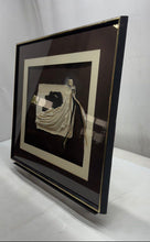 Load image into Gallery viewer, Nikki Signed Home Decor Abstract Paper Ribbon Wall Hanging Frame
