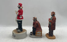 Load image into Gallery viewer, Emmett Kelly Circus Collection Clown By DGC Mixed Variety Figurines 3 Pcs
