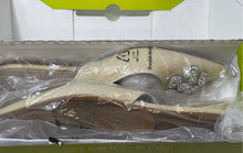 Load image into Gallery viewer, Gianni Bini Womens Vanna Beige Slip-On Pointed Toe Slingback Flats Size 10M
