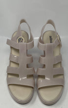Load image into Gallery viewer, Melissa Womens Venus Light Beige Open Toe Wedge Platform Sandals Size 10
