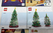 Load image into Gallery viewer, Lot Of 7 Pcs Assorted Lego Multicolor Various Instruction Manuals Books
