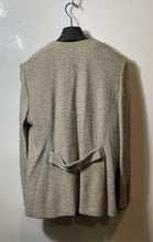 Load image into Gallery viewer, St. John Womens Beige Knitted Long Sleeve Pockets Full-Zip Jacket Size 8

