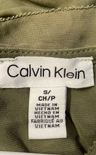 Load image into Gallery viewer, Calvin Klein Womens Green 3/4 Sleeve V-Neck Blouse Top Size Small
