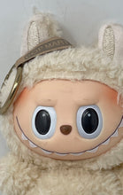 Load image into Gallery viewer, Replica Pop Mart Labubu Exciting Macarons Beige Toffee Plush Keychain
