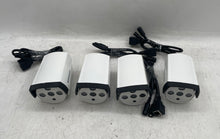 Load image into Gallery viewer, Set Of 4 Pcs Szsinocam White Wired Outdoor Security Surveillance Camera Untested
