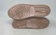 Load image into Gallery viewer, Nike Kids Air Jordan 1 Mid White Light Purple Pink Lace-Up Sneaker Shoes Size 3Y
