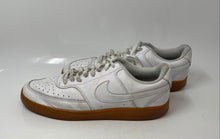 Load image into Gallery viewer, Nike Mens Court Vision Low White Leather Lace-Up Sneaker Shoes Size 12
