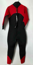 Load image into Gallery viewer, Hevto Kids Red Black Coral-I Full Diving Scuba Wetsuit Size Small
